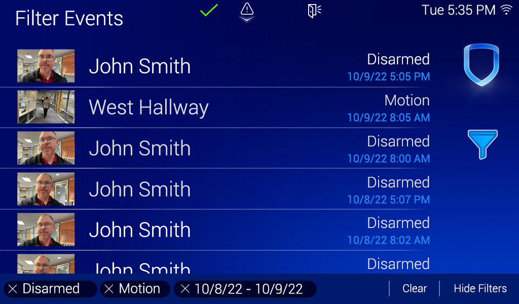 Snapshot Verification Events (List with Active Filters).png