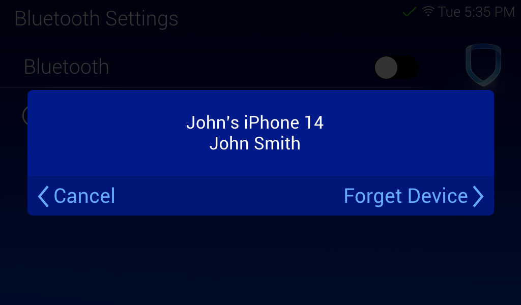 Bluetooth - Forget Device Popup.png